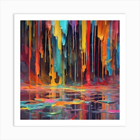 Abstract Painting 2 Art Print