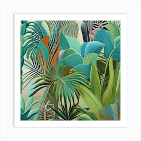 Tropical Jungle Art Print