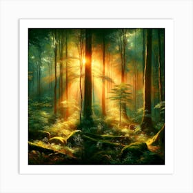 Forest 3 Art Print