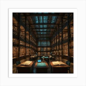 Library Of Congress 3 Art Print