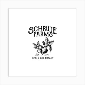 Schrute Farms Wawdm Art Print