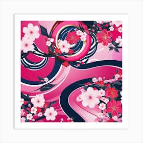 Sakura Blossoms 8 Art Print