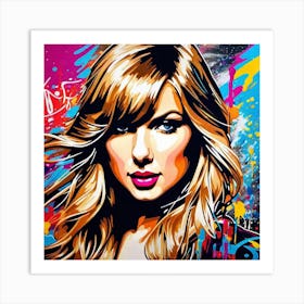 Taylor Swift 1 Art Print