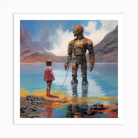 Iron Giant Art Print