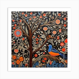 Bird In The Tree 1 Art Print
