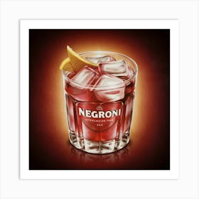 Negroni 1 Art Print