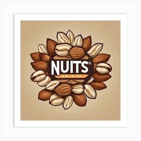 Nuts As A Logo (25) Art Print