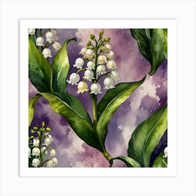 Lily Of The Valley Art Print