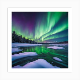 Aurora Borealis 1 Art Print