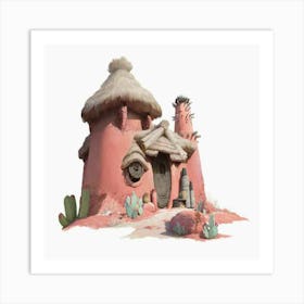 Sand Castle Art Print