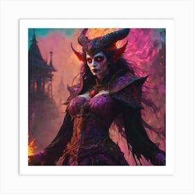 Demon Queen Art Print