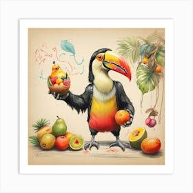 Toucan 51 Art Print