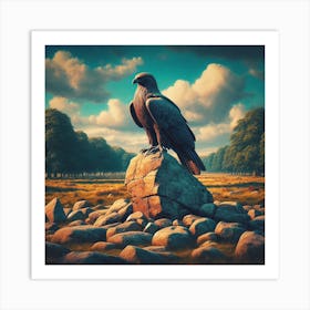 Eagle And Prestige Art Print