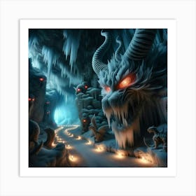 Frozen Nightmares 2 Art Print