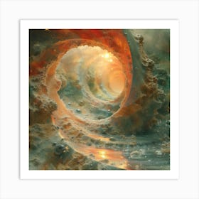 Spiral Galaxy Art Print