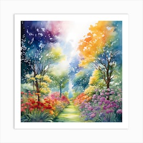 Romance in Nature Art Print