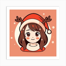 Santa Hat 4 Art Print