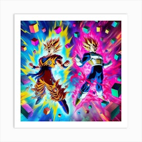 "Dual Focus Warriors" [Risky Sigma] Art Print