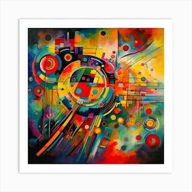 Abstract Painting 55 Art Print