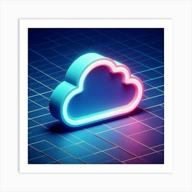 Cloud Stock Photos & Royalty-Free Footage Art Print