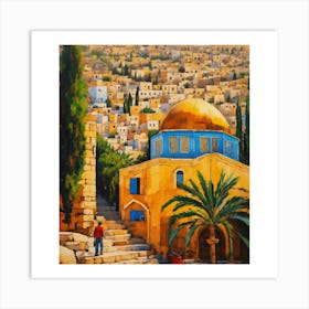 Jerusalem City 1 Art Print