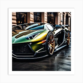 Lamborghini Huracan 8 Art Print