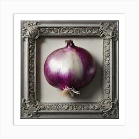 Onion In A Frame 1 Art Print