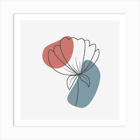 Floral Art Art Print