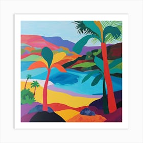 Abstract Travel Collection Cape Verde 3 Art Print