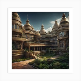 Fantasy City Art Print