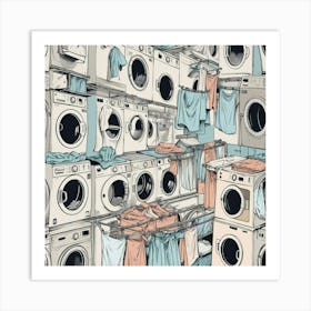 Default Laundry 1 Art Print