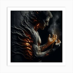 Demon 6 Art Print