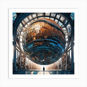 Sphere Of Glass Art Print