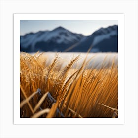 Golden Wheat Art Print