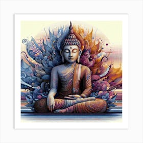 Buddha 49 Art Print