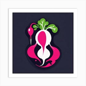 Beet logo 10 Art Print