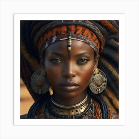 African Beauty 1 Art Print