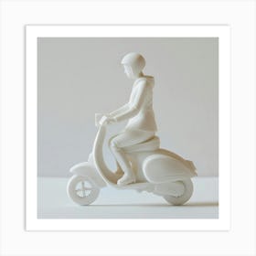 Vespa Art Print