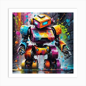 Robot 2 Art Print