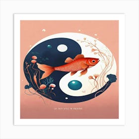 Yin And Yang Art Print