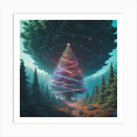 Christmas Tree 16 Art Print