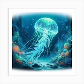 Jellyfish 3 Art Print