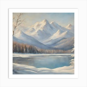 Winter Landscape 5 Art Print