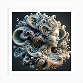 Fractal Art 7 Art Print