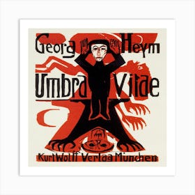 George Heym - Umbravide Art Print