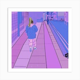 Streets Of Mcr Art Print