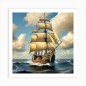 Ship Art Print