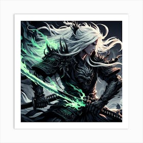 Dragon Warrior First Kata Art Print