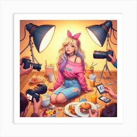 Photoshoot Art Print