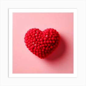Red Heart 2 Art Print